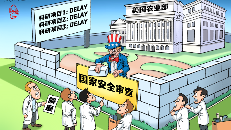 【国际漫评】人造“科研墙”